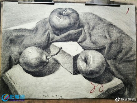 素描靜物圖片作品